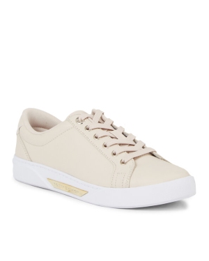 Tommy Hilfiger Sneakersy Golden Hw Court Sneaker FW0FW07560 Beżowy