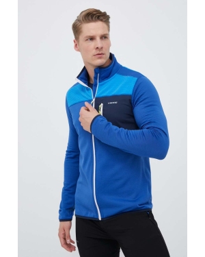Viking bluza sportowa Midland kolor niebieski wzorzysta