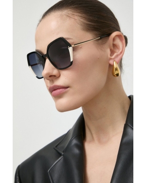 Carolina Herrera okulary przeciwsłoneczne damskie kolor czarny HER 0185/S