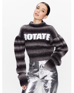 ROTATE Sweter Mohair Knit RT2404 Szary Regular Fit