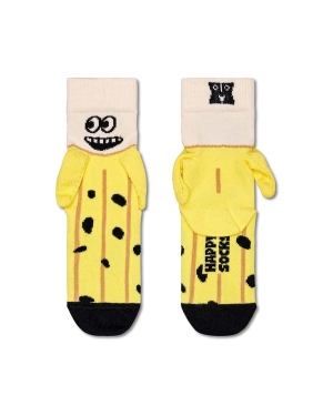 Happy Socks skarpetki dziecięce Kids Banana Sock kolor żółty