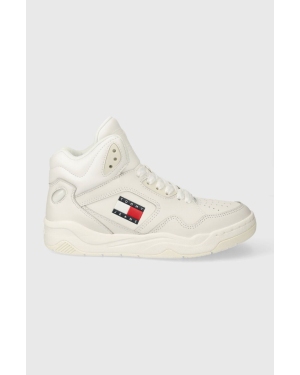 Tommy Jeans sneakersy TJW NEW BASKET MC kolor biały EN0EN02493