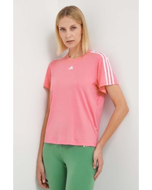 adidas Performance t-shirt treningowy Training Essentials kolor różowy IS4215