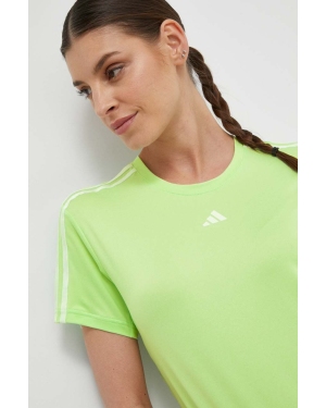 adidas Performance t-shirt treningowy Training Essentials kolor zielony IS4213