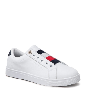Tommy Hilfiger Sneakersy Essential Slip On Sneaker FW0FW06904 Biały