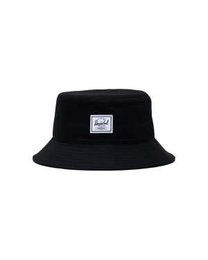 Herschel kapelusz Norman Bucket Hat kolor czarny bawełniany