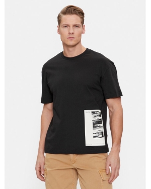 Calvin Klein T-Shirt Horizon K10K111836 Czarny Regular Fit