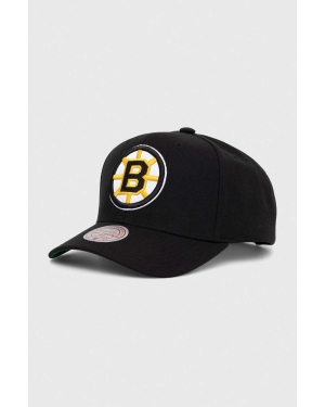 Mitchell&Ness czapka z daszkiem NHL BOSTON BRUINS kolor czarny z aplikacją