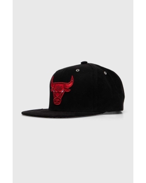 Mitchell&Ness czapka z daszkiem NBA CHICAGO BULLS kolor czarny z aplikacją