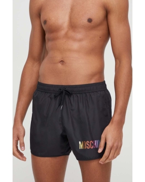 Moschino Underwear szorty kąpielowe kolor czarny