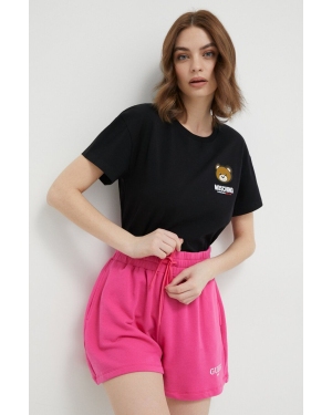 Moschino Underwear t-shirt damski kolor czarny 241V6A07894410