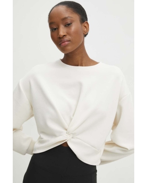 Answear Lab bluza bawełniana damska kolor biały gładka