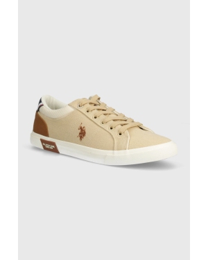 U.S. Polo Assn. sneakersy BASTER kolor beżowy BASTER001M 4TH2