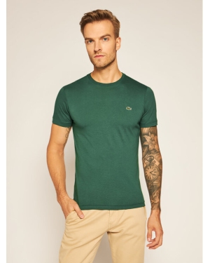 Lacoste T-Shirt TH2038 Zielony Regular Fit
