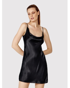 Simple Sukienka codzienna SUD001 Czarny Regular Fit