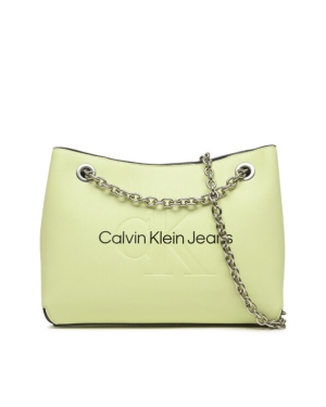 Calvin Klein Jeans Torebka Sculpted Shoulder Bag 24 Mono K60K607831 Zielony