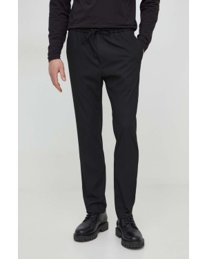 Calvin Klein spodnie męskie kolor czarny