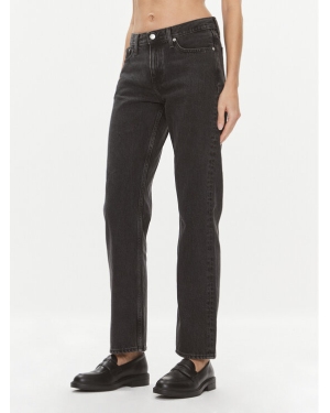 Calvin Klein Jeans Jeansy J20J222434 Czarny Straight Fit