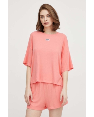 Dkny piżama damska kolor różowy