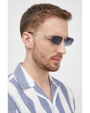 DSQUARED2 okulary przeciwsłoneczne męskie kolor szary