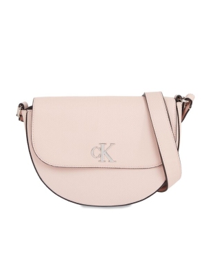 Calvin Klein Jeans Torebka Minimal Monogram Saddle Bag22 T K60K611961 Różowy