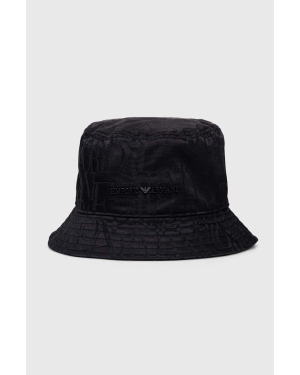 Emporio Armani kapelusz kolor czarny