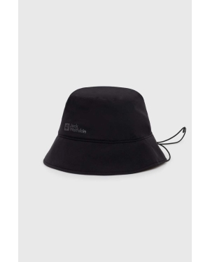 Jack Wolfskin kapelusz Rain kolor czarny
