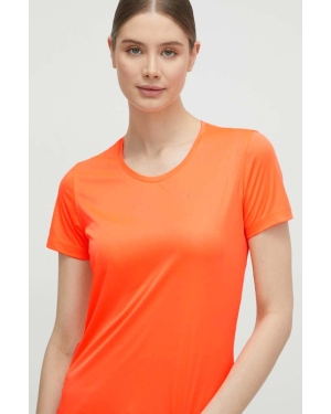 Jack Wolfskin t-shirt sportowy Tech kolor pomarańczowy