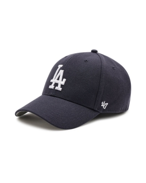 47 Brand Czapka z daszkiem Los Angeles Dodgers B-MVP12WBV-NYD Granatowy