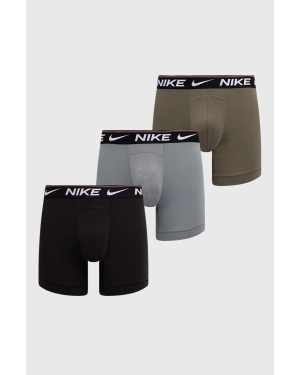 Nike bokserki 3-pack męskie kolor szary