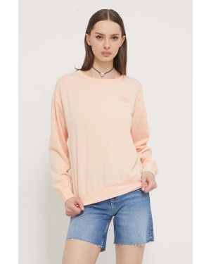 Roxy bluza damska kolor pomarańczowy gładka ERJFT04809