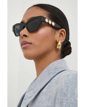 Swarovski okulary przeciwsłoneczne IMBER damskie kolor czarny