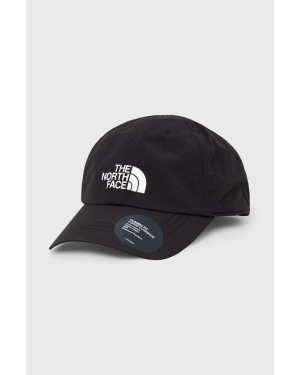 The North Face czapka z daszkiem Horizon kolor czarny z nadrukiem
