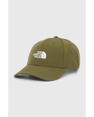 The North Face czapka z daszkiem Recycled 66 Classic Hat kolor zielony z aplikacją NF0A4VSVPIB1