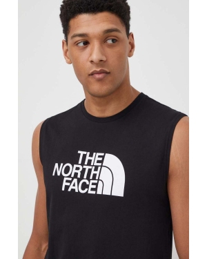 The North Face t-shirt bawełniany męski kolor czarny NF0A87R2JK31