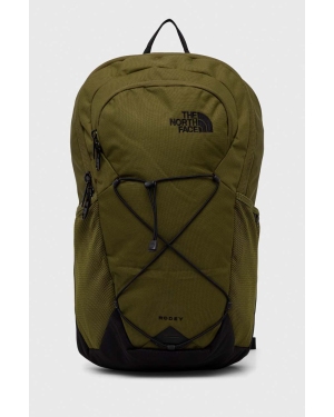 The North Face plecak kolor zielony duży gładki NF0A3KVCYIZ1
