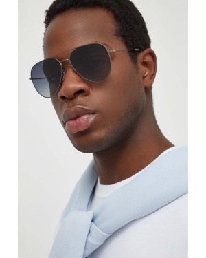 Tommy Hilfiger okulary przeciwsłoneczne męskie kolor szary TH 2111/G/S