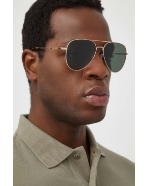Tommy Hilfiger okulary przeciwsłoneczne męskie kolor złoty TH 2111/G/S