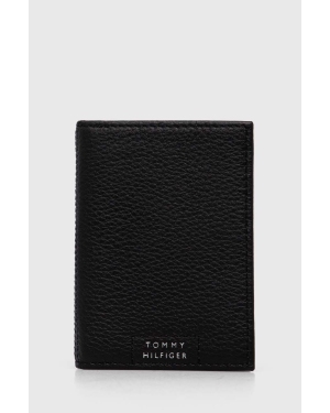 Tommy Hilfiger portfel skórzany męski kolor czarny AM0AM12191