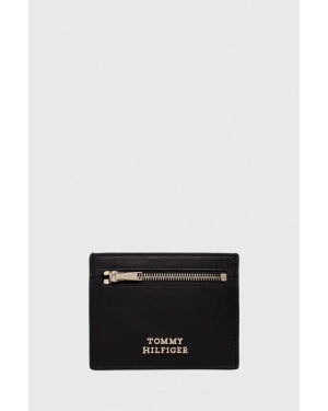 Tommy Hilfiger portfel skórzany damski kolor czarny AW0AW16215