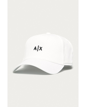 Armani Exchange czapka kolor biały z aplikacją 954112 CC571 NOS