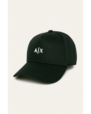 Armani Exchange czapka kolor czarny z aplikacją 954112 CC571 NOS