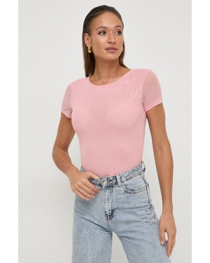 Marella t-shirt damski kolor różowy