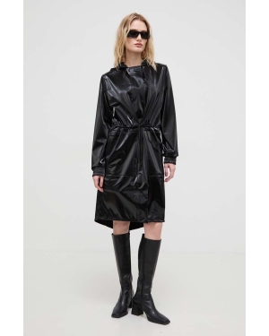 Rains kurtka 18550 Jackets damska kolor czarny przejściowa