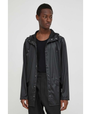 Rains kurtka 12010 Jackets kolor czarny przejściowa