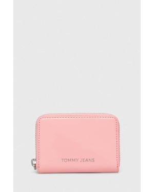Tommy Jeans portfel damski kolor różowy AW0AW15935