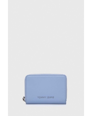 Tommy Jeans portfel damski kolor niebieski