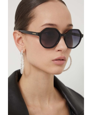 Love Moschino okulary przeciwsłoneczne damskie kolor czarny MOL076/S
