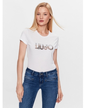 Liu Jo T-Shirt WF3085 J6308 Biały Regular Fit