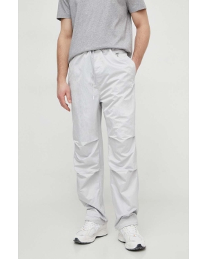 Calvin Klein Jeans spodnie męskie kolor szary proste